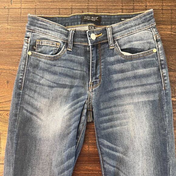 JUDY BLUE RELAXED FIT MID RISE STYLE JB82103MD SIZE 3/26 - Picture 5 of 10
